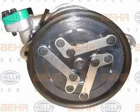 HELLA 8FK 351 273-061 - Компресор, климатизация vvparts.bg