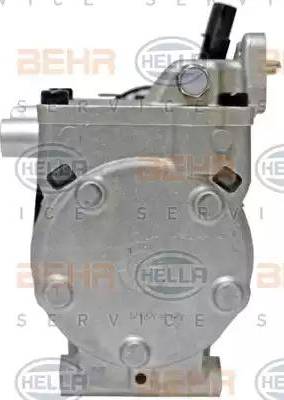 HELLA 8FK 351 273-081 - Компресор, климатизация vvparts.bg