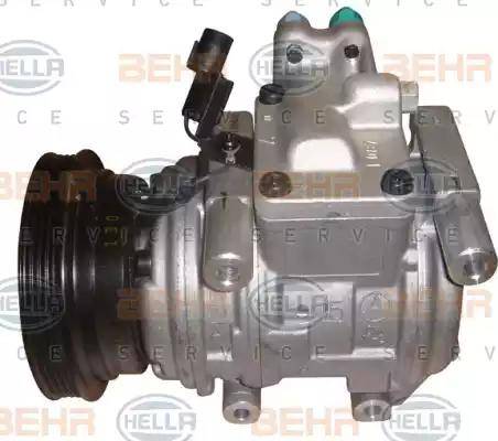 HELLA 8FK 351 273-191 - Компресор, климатизация vvparts.bg