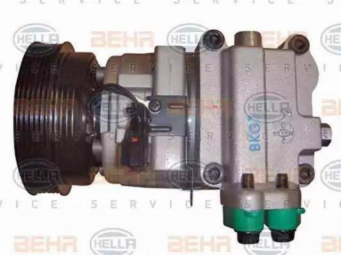 HELLA 8FK 351 273-161 - Компресор, климатизация vvparts.bg