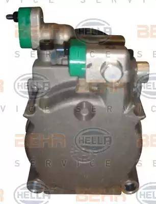 HELLA 8FK 351 273-131 - Компресор, климатизация vvparts.bg