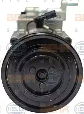 HELLA 8FK 351 273-121 - Компресор, климатизация vvparts.bg