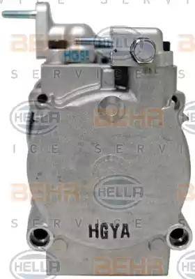 HELLA 8FK 351 273-121 - Компресор, климатизация vvparts.bg