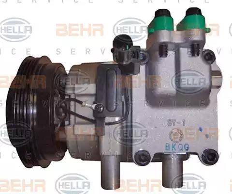 HELLA 8FK 351 273-171 - Компресор, климатизация vvparts.bg