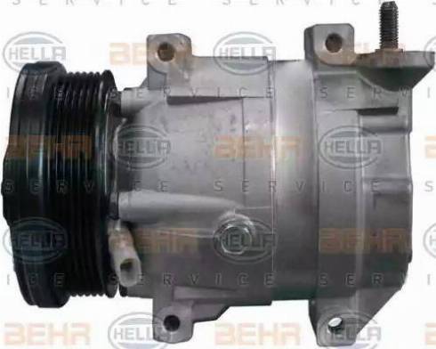 HELLA 8FK 351 273-341 - Компресор, климатизация vvparts.bg