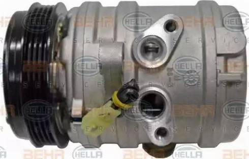 HELLA 8FK 351 273-381 - Компресор, климатизация vvparts.bg