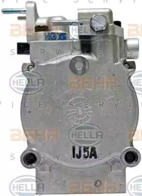 HELLA 8FK 351 273-241 - Компресор, климатизация vvparts.bg