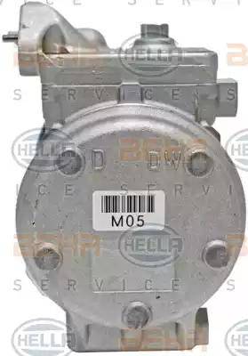 HELLA 8FK 351 273-201 - Компресор, климатизация vvparts.bg