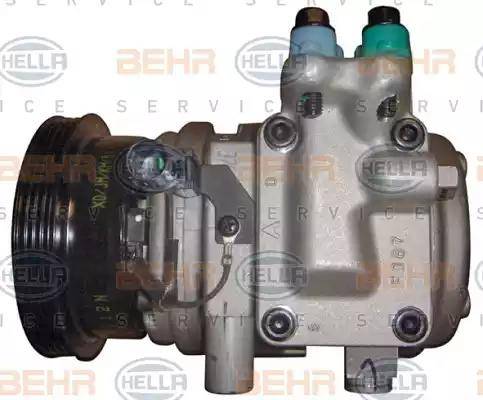 HELLA 8FK 351 273-211 - Компресор, климатизация vvparts.bg