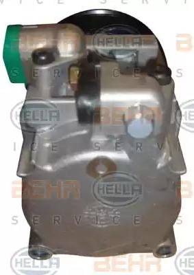 HELLA 8FK 351 273-271 - Компресор, климатизация vvparts.bg