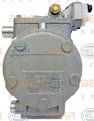 HELLA 8FK 351 273-711 - Компресор, климатизация vvparts.bg