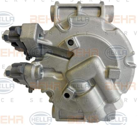 HELLA 8FK 351 272-681 - Компресор, климатизация vvparts.bg