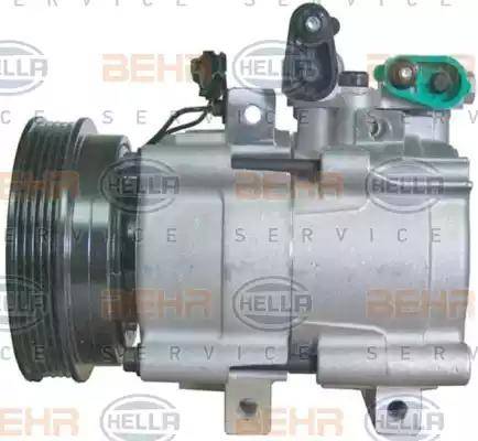 HELLA 8FK 351 272-021 - Компресор, климатизация vvparts.bg