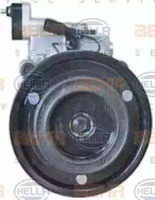 HELLA 8FK 351 272-021 - Компресор, климатизация vvparts.bg