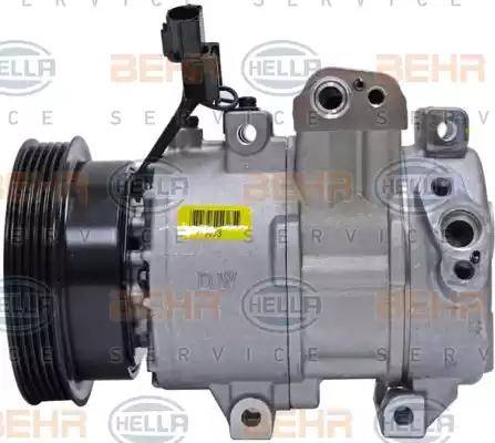 HELLA 8FK 351 272-141 - Компресор, климатизация vvparts.bg