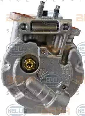 HELLA 8FK 351 272-161 - Компресор, климатизация vvparts.bg