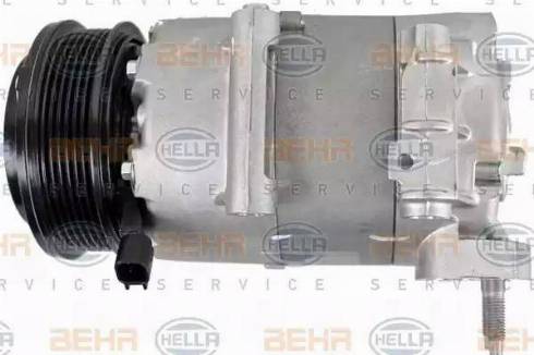 HELLA 8FK 351 272-181 - Компресор, климатизация vvparts.bg