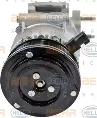 HELLA 8FK 351 272-181 - Компресор, климатизация vvparts.bg