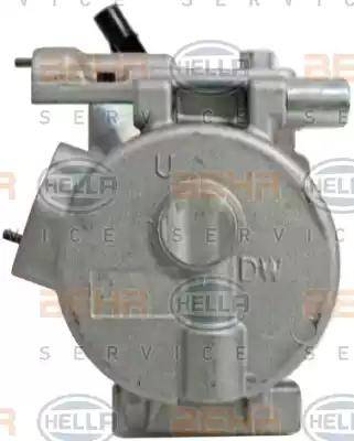 HELLA 8FK 351 272-131 - Компресор, климатизация vvparts.bg