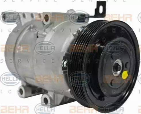 HELLA 8FK 351 272-331 - Компресор, климатизация vvparts.bg