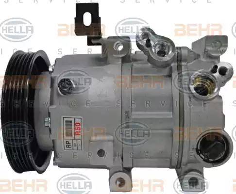 HELLA 8FK 351 272-321 - Компресор, климатизация vvparts.bg