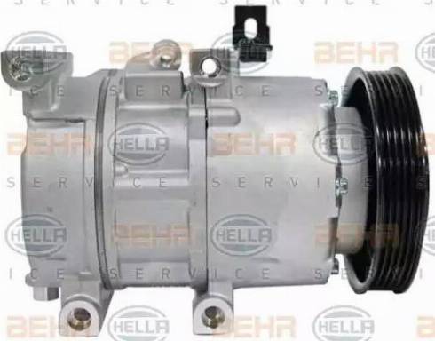 HELLA 8FK 351 272-321 - Компресор, климатизация vvparts.bg