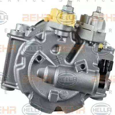 HELLA 8FK 351 272-371 - Компресор, климатизация vvparts.bg