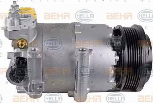 HELLA 8FK 351 272-371 - Компресор, климатизация vvparts.bg