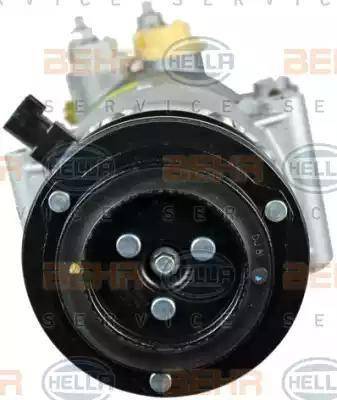 HELLA 8FK 351 272-371 - Компресор, климатизация vvparts.bg