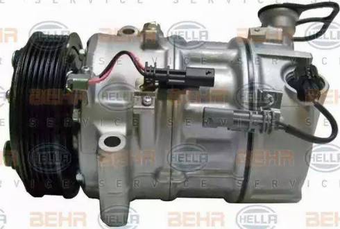 HELLA 8FK 351 272-291 - Компресор, климатизация vvparts.bg