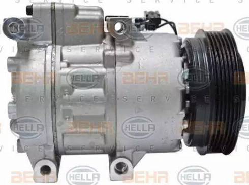 HELLA 8FK 351 272-231 - Компресор, климатизация vvparts.bg