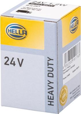 HELLA 8GA 007 997-061 - Крушка с нагреваема жичка, осветление на уредите vvparts.bg