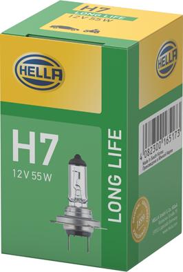 HELLA 8GH 007 157-201 - Крушка с нагреваема жичка, фар за дълги светлини vvparts.bg