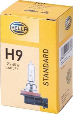 HELLA 8GH 178 555-161 - Крушка с нагреваема жичка, работен фар vvparts.bg