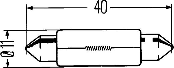 HELLA 8GM 002 091-131 - Крушка с нагреваема жичка, мигачи vvparts.bg