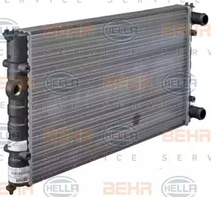 HELLA 8MK 376 713-721 - Радиатор, охлаждане на двигателя vvparts.bg