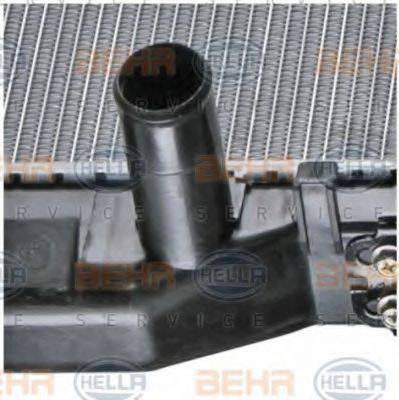 HELLA 8MK 376 781-521 - Радиатор, охлаждане на двигателя vvparts.bg