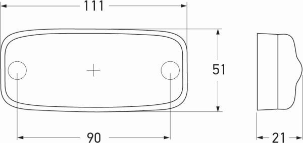 HELLA 2PS 963 639-002 - Светлини за странична маркировка vvparts.bg