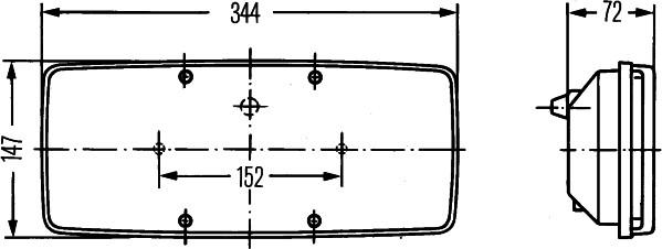 HELLA 2SE 003 167-031 - Задни светлини vvparts.bg