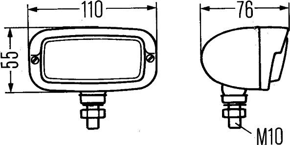 HELLA 2ZR 001 193-011 - Светлини за движение назад vvparts.bg