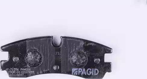 HELLA PAGID 8DB 355 006-611 - Комплект спирачно феродо, дискови спирачки vvparts.bg