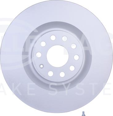 HELLA PAGID 8DD 355 109-541 - Спирачен диск vvparts.bg