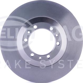 HELLA PAGID 8DD 355 106-001 - Спирачен диск vvparts.bg