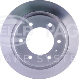 HELLA PAGID 8DD 355 106-021 - Спирачен диск vvparts.bg