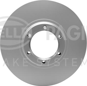 HELLA PAGID 8DD 355 100-331 - Спирачен диск vvparts.bg