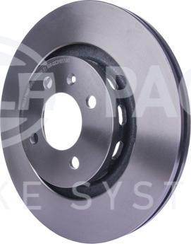 HELLA PAGID 8DD 355 101-831 - Спирачен диск vvparts.bg