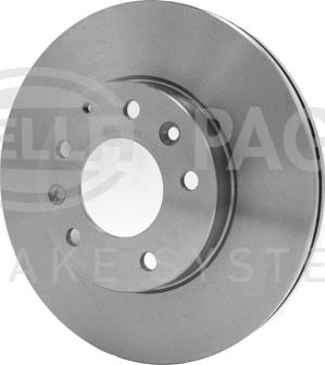 HELLA PAGID 8DD 355 108-161 - Спирачен диск vvparts.bg