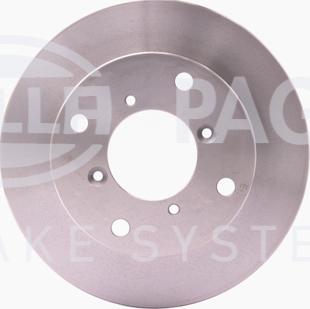 HELLA PAGID 8DD 355 103-921 - Спирачен диск vvparts.bg