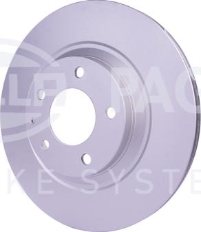 HELLA PAGID 8DD 355 115-211 - Спирачен диск vvparts.bg