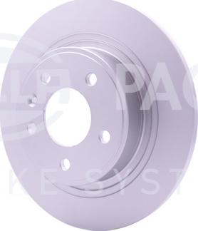 HELLA PAGID 8DD 355 116-601 - Спирачен диск vvparts.bg